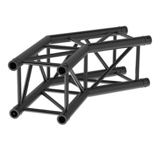 Litecraft Truss LT34B C23, 2-Weg Winkel 135°, in RAL9005 schwarz matt, inkl. Verbindersatz