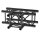 Litecraft Truss LT34B C35K, 3-Weg T-Stück, 500x500mm, in RAL9005 schwarz matt, inkl. Verbindersatz