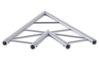 Litecraft Truss LT32P C19H, 2-Weg Winkel 45° horizontal, inkl. Verbindersatz