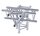 Litecraft Truss LT33P C53, 5-Weg Winkel, Spitze unten, inkl. Verbindersatz