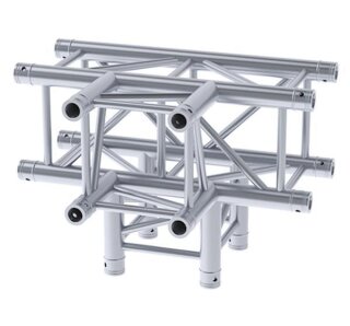 Litecraft Truss LT34P C40L, 4-Weg T-Stück, 710mm, inkl. Verbindersatz