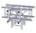 Litecraft Truss LT34P C40K, 4-Weg T-Stück, 500mm, inkl. Verbindersatz