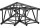 Litecraft Truss LT44B HD3 C19, 2-Weg Winkel 45°, in RAL9005 schwarz matt, inkl. Verbindersatz