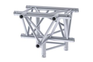 Litecraft Truss LT43P C42, 4-Weg T-Stück, Spitze oben, inkl. Verbindersatz