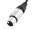 PSSO DMX cable XLR 5pin 0,5m bk Neutrik