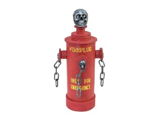 Halloween Feuerhydrant, 28x13x13cm