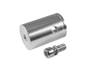 Alutruss Quadlock female conical coupler w.screw