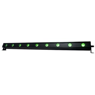 ADJ UB 9H, LED-Bar, 9x 6 Watt-LEDs, RGBWA+UV, Flicker-frei, 40 Grad Abstrahlwinkel