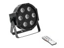 Eurolite LED SLS-7 HCL Floor, 7x 10 Watt HCL-LED RGBAW-UV