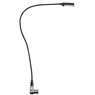 Showgear GooseLight, Schwanenhalslampe, XLR (3p, 90°), weiße LED