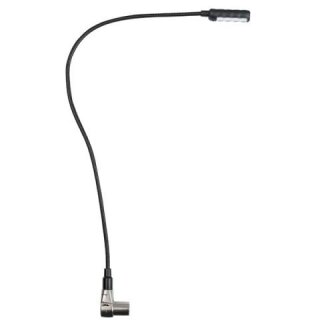 Showgear GooseLight, Schwanenhalslampe, XLR (4p, 90°), weiße LED