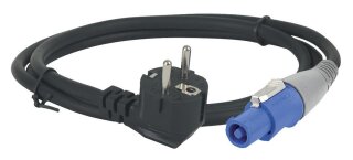 Stromkabel, Schuko auf ProPower-Connector, 3x 1,5mm², 3,0 Meter