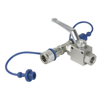 Showtec CO2 3/8 Q-Lock Release Valve, Überdruckventil zum Entleeren des Schlauchs