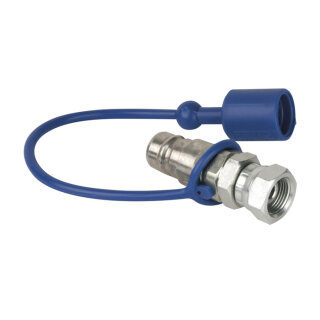 Showtec CO2 3/8 zu Q-Lock adapter male