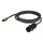 DAP-Audio Stromkabel, True 1/CEE 16A, 3pol 6h schwarz, 3x2,5mm², IP44, 3 Meter