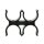 Milos Truss Transport Clip Pro-30 truss, TRA-CLI-2XD50, Black, for 30-Truss FQ/FT/GQ/GT/PQ/PT