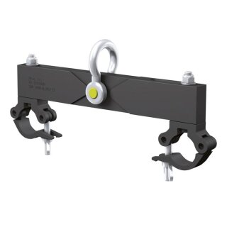 Milos Ceiling Support with Shackle, 1 Tonne, 290–400 mm, Schwarz