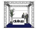 Alutruss Truss set Quadlock 6082 square 4x4x3.5m (WxDxH)