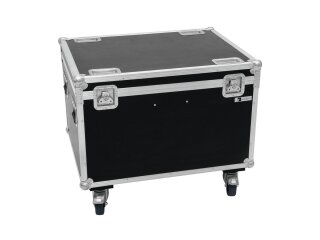 Roadinger Flightcase 4x LED THA-100F/THA-120PC with wheels