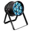 JB Systems LED Par12-6in1, 12x 20 Watt RGBLA+UV LED, 17 Grad Abstrahlwinkel, DMX