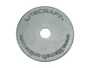 Litecraft Sicherungsseil 5 mm, beidseitig gekauscht, 100 cm, max. 25 kg nach DGUV I215-313, Kettbiner 90 x 8, silber