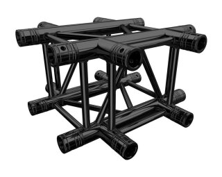 Global Truss F34P, 4-Punkt Traverse, 4-Weg Ecke C41 stage black