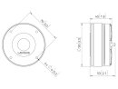 Lavoce DF10.14 1" Compression Driver Ferrite Magnet