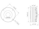 Lavoce DN10.17T 1" Kompressionstreiber, Neodym