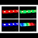 Involight LEDBARFX103, Indoor LED Bar mit 10x 3 W CREE LEDs (2800K WW) in + 60x 5050SMD-RGB-LEDs