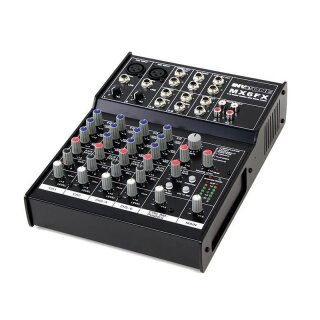 Invotone MX6FX, 2x Mic, 2x Stereo, 3-Band EQ, 48V Phantom Power, 16 Preset DSP