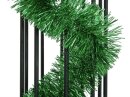 Metallic-Girlande, grün, 7,5x200cm