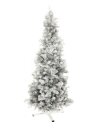 Fir tree FUTURA, silver metallic, 210cm