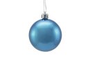 Deco Ball 6cm, blue, metallic 6x