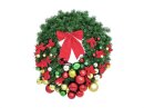 Premium Fir Wreath, decorated, 90cm