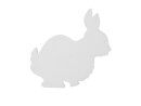 Silhouette Bunny, white, 56cm