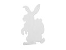 Silhouette Easter Rabbit, white, 60cm