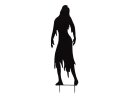 Silhouette Metal Zombie Woman, 135cm