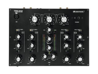 Omnitronic TRM-402 4-Kanal Rotary-Mixer