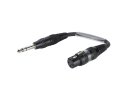 Sommer-Cable Adaptercable XLR(F)/Jack stereo 0.15m