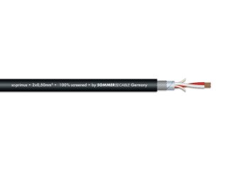 Sommer-Cable Microphone cable 2x0.50 100m bk SC-Primus FRNC