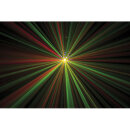 Showtec Colorburst, LED-Spiegelkugeleffekt, 5x 8 Watt RGBW-LED, RG-Laser, 3 Abschnitte