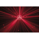 Showtec Colorburst, LED-Spiegelkugeleffekt, 5x 8 Watt RGBW-LED, RG-Laser, 3 Abschnitte