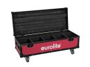 Roadinger Flightcase 4x LED Umbrella