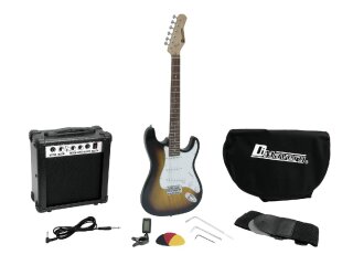 Dimavery EGS-1 Electric guitar set, sunburst