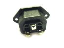 IEC mounting-socket 10A/250V