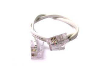 connection cable 40cm (RJ-14-cable) U485 USB-Interface