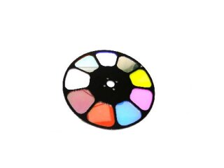 Color wheel DMH-150 LED Ø=134mm (1+8 Dichros)