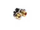 RCA socket (double) pin aside