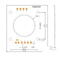 LED COB 150W RGBW PFE-100 RGBW (TX-5260RGBW150D180-001)