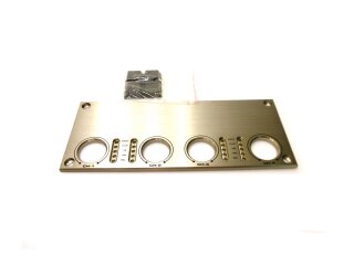 housing part (Front Panel) QCA Series (no Label) Gold